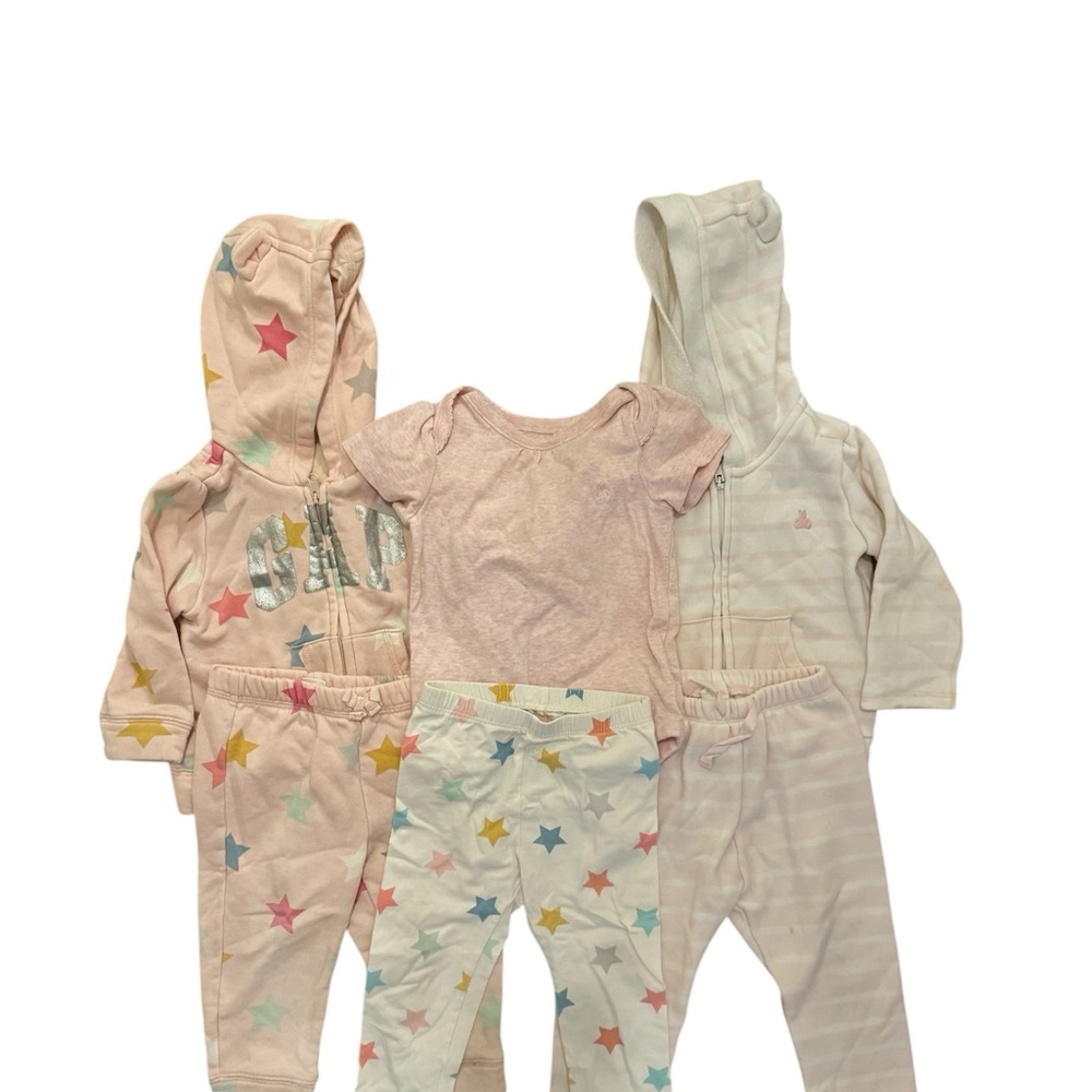 GAP Baby Star and stripes (3 outfits with Hoodie Set)